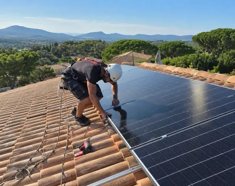 Installateur panneaux solaires Montseveroux — pose photovoltaïque sur toiture